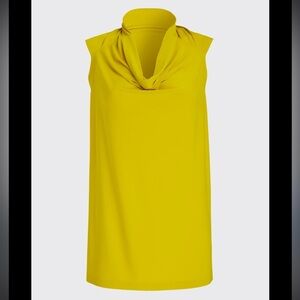 Neiman Marcus Yellow 100% Cashmere Sweater